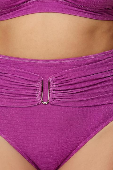 Actual product image Ulla Popken Sparkling Plunge Neck Bikini Set (54, 56)