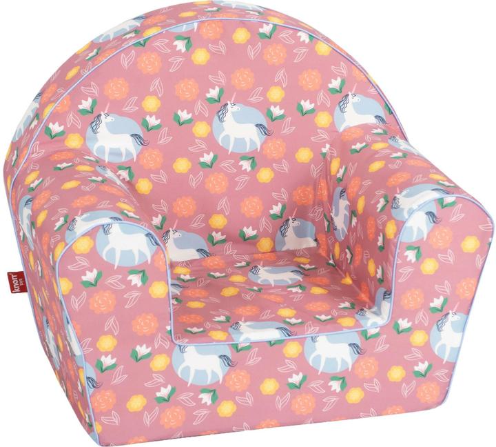 Knorrtoys Kindersessel - "Einhorn pink" (Kindersessel)