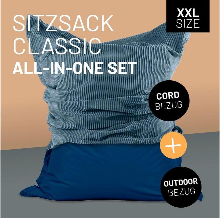 Produktbild Lumaland Sitzsack + Cordhülle