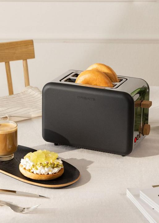 Produktbild Create 1L Schwarz, mit Toaster (1 l)