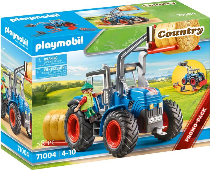 Produktbild Playmobil Grosser Traktor mit Zubehör (71004, Playmobil Country)