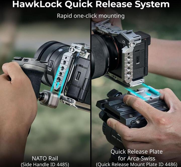 Produktbild SmallRig HawkLock Quick Release Cage Kit (Cage)