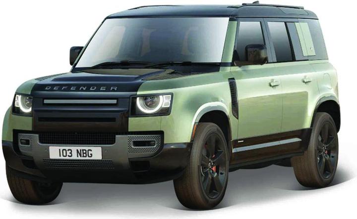 Actual product image Bburago Land Rover Defender