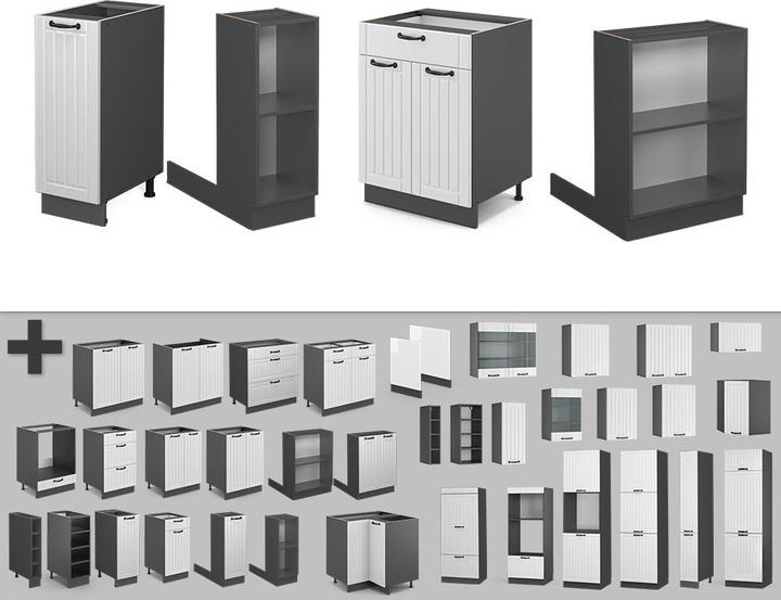 Produktbild Vicco Fame-Line mit Schublade, ohne Arbeitsplatte