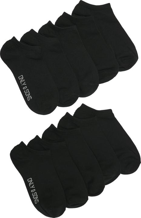Only & Sons Onsfinch Sneaker Sock 10-Pack (paquet de 10, 43, 46)