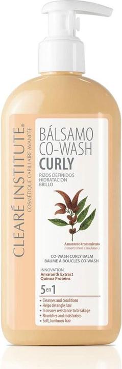 Actual product image Clearé Institute Co-Wash Curly Balsam for Defined Curls Moisture and Shine 330ml (330 ml)