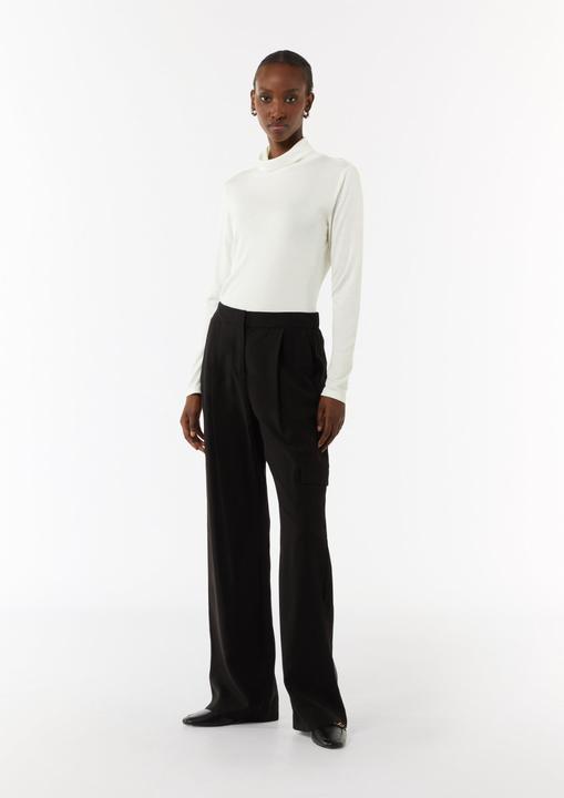 Produktbild Comma T-Shirt Slim-Fit-Longsleeve mit Turtleneck (42)