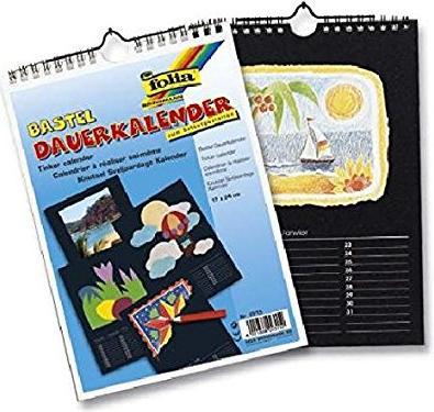 Actual product image Folia Permanent calendar small black (Special)