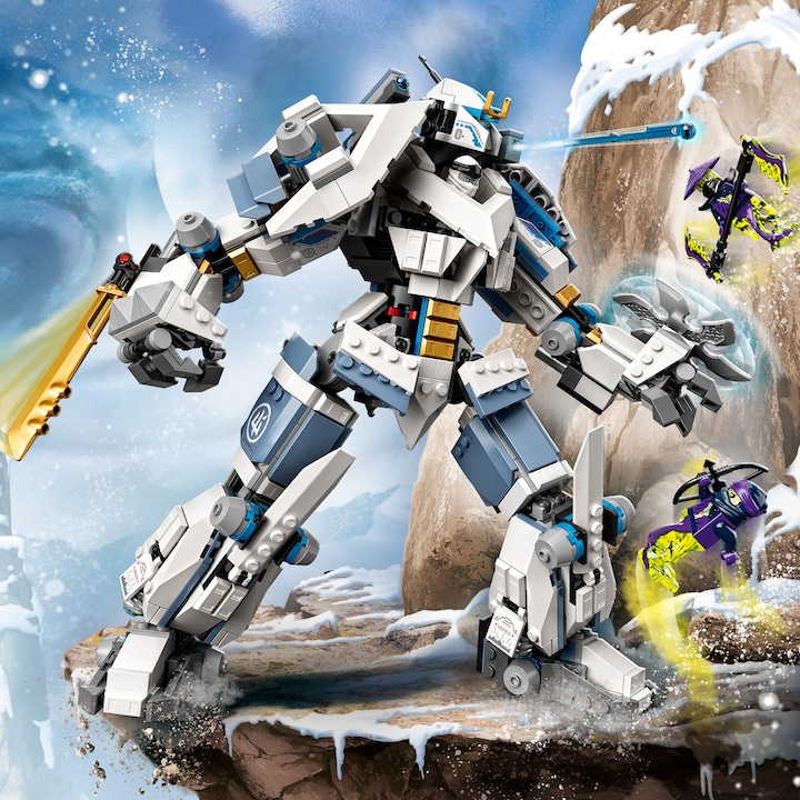 Actual product image LEGO Zane's Titan Mech (71738, LEGO Ninjago)