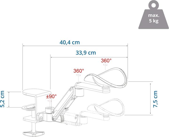 Produktbild Hjh Office Relex Rt1