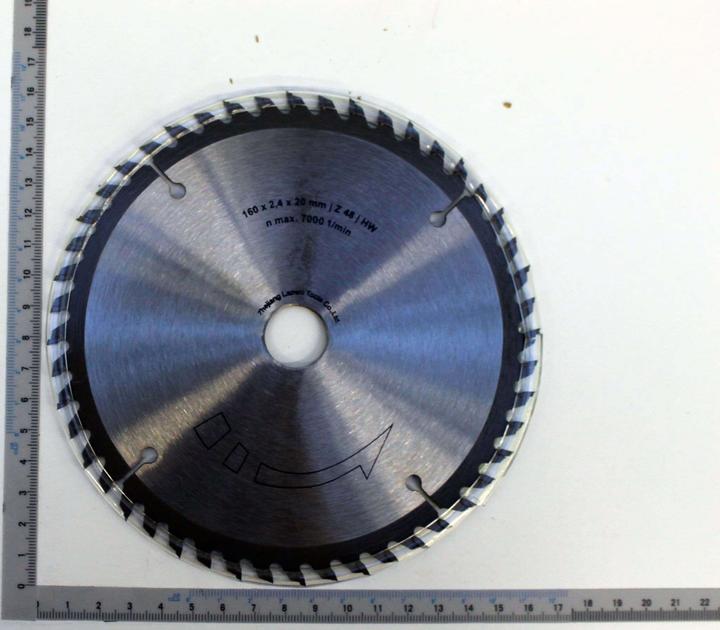 Actual product image Scheppach HW circular saw blade