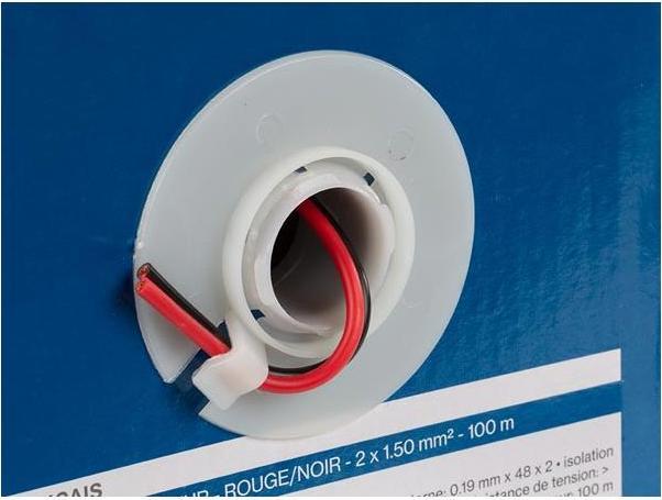 Cables SPEAKER WIRE - RED/BLACK - 2 x 1.50 mm² - 100 m (100 m, 1.50 mm²)