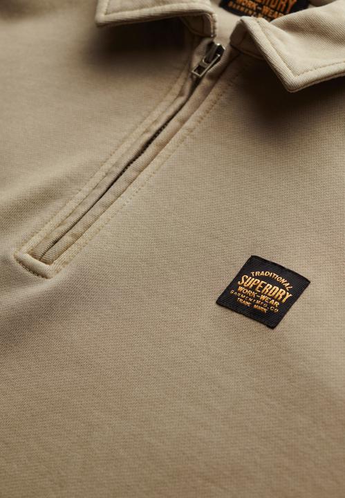 Produktbild Superdry Oberteil mit halblangem Reissverschluss und Kontrastnaht (L)