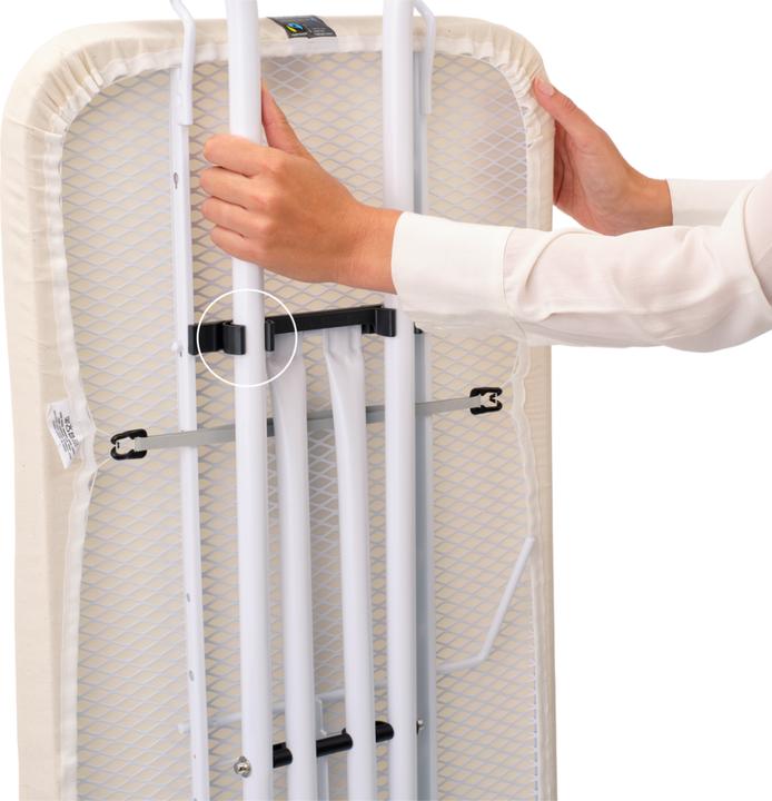 Productafbeelding Brabantia Strijkplank met stoomstationbakje Fresh Breeze 124 x 45 cm (124 x 45 cm)