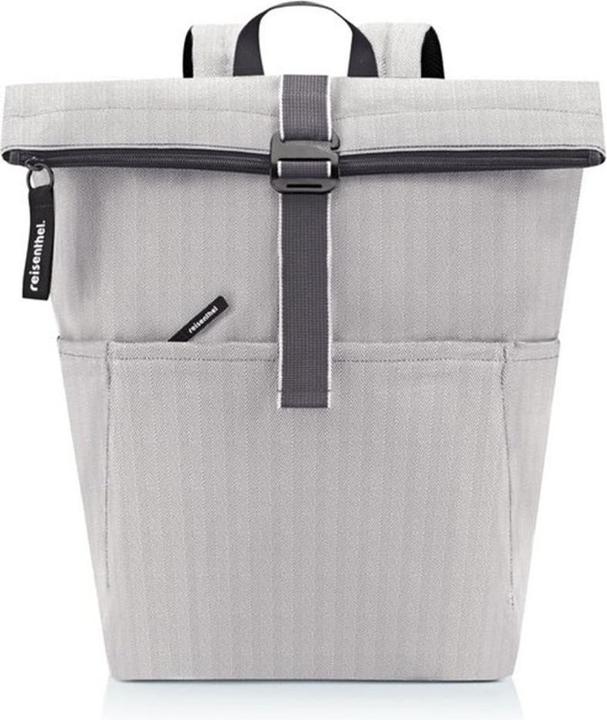 Image du produit reisenthel rolltop backpack herringbone grey (22 l)
