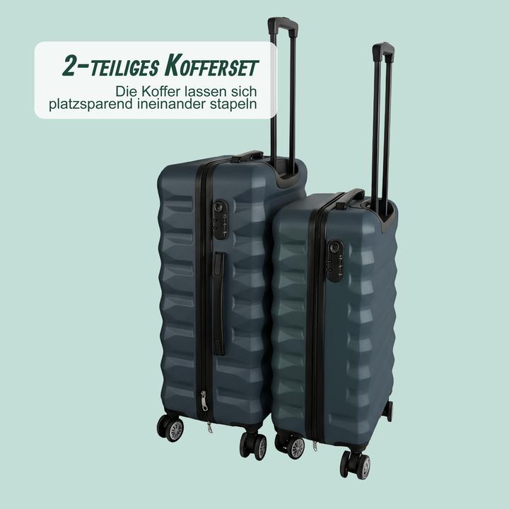 Image du produit Relaxdays Ensemble 2 valises (40 l)