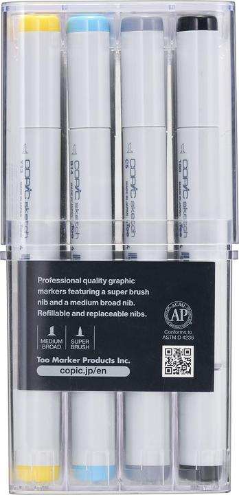 Produktbild Copic Basis (Grau, 5 mm, 36 x)
