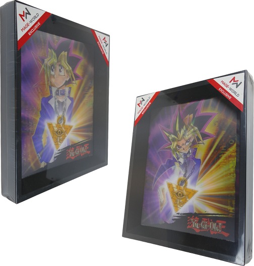 Produktbild Fanattik Yugi Muto / Yami Yugi mit Millennium Puzzle - 3D Rahmenbild 26 x 20 cm - Yu-Gi-OH!