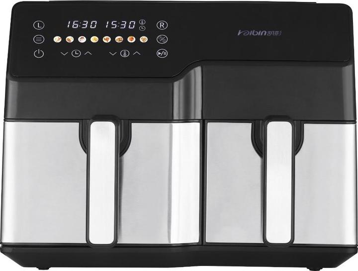 Actual product image Extralink Home Hot air fryer SJ-1000 10L EU | Hot air fryer | (6L+4L) 2500W