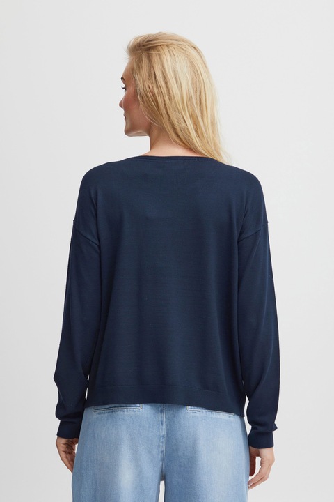 Actual product image Pulz Jeans PZSARA ONeck Box Jumper - 50206085 (S)