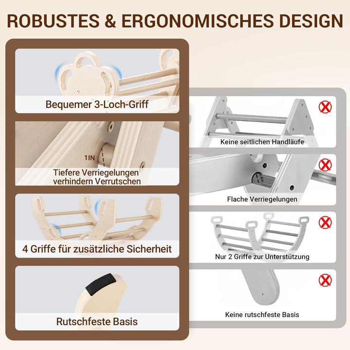Immagine prodotto Cosyland 8-in-1 Klettergerüst-Set