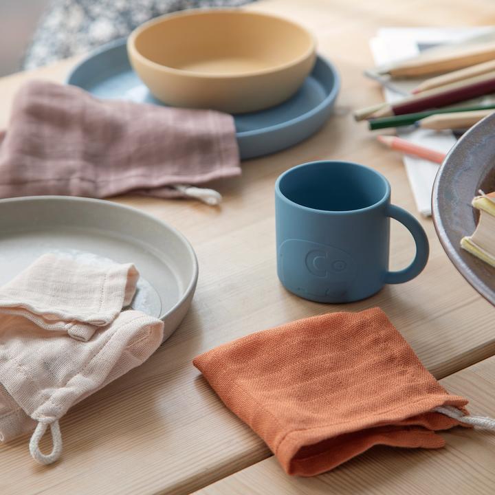 Image du produit Milkii Kit gant de toilette (23 cm, 22 cm)