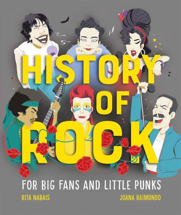 Image du produit Histoire du rock (Anglais, Joana Raimundo, Rita Nabais, 2020)