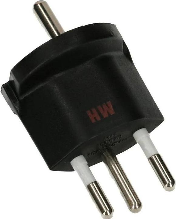 Actual product image Steffen Fix adapter (Type 12, CEE 7/7)