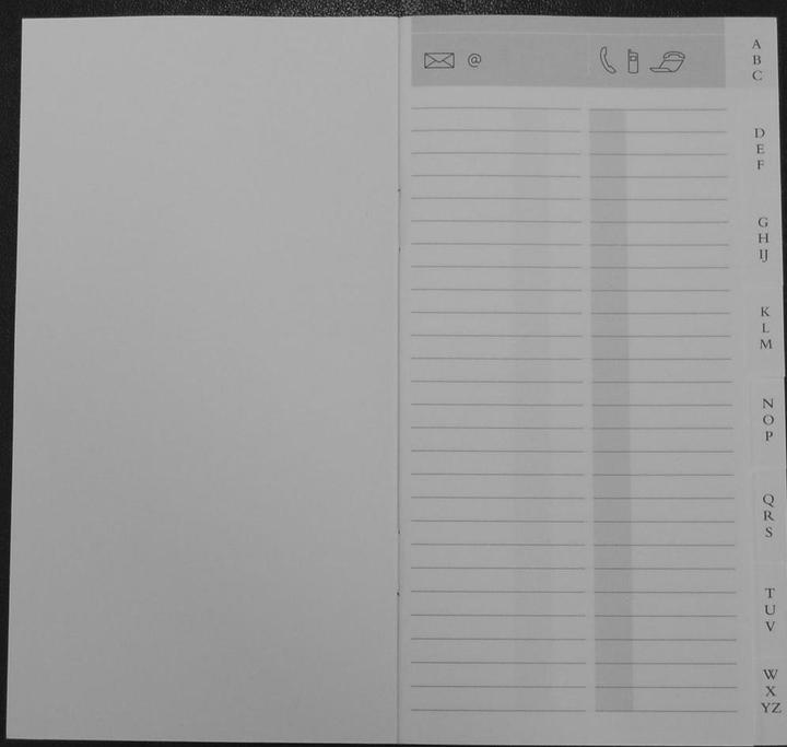 Produktbild Brepols Adressregister (A6)