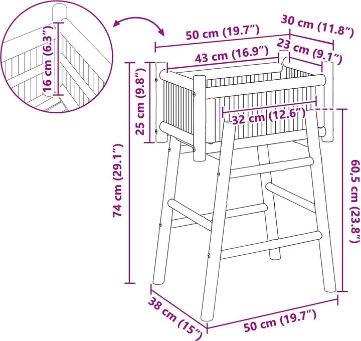 Immagine prodotto vidaXL Garten-Pflanzgefäss