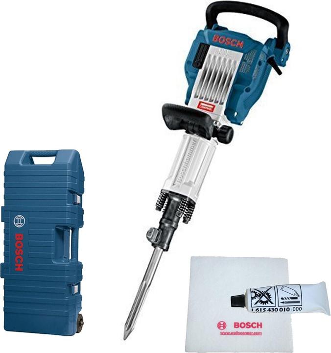 Actual product image Bosch Professional GSH 16-30 demolition hammer with accessories and trolley (Electrical connection)
