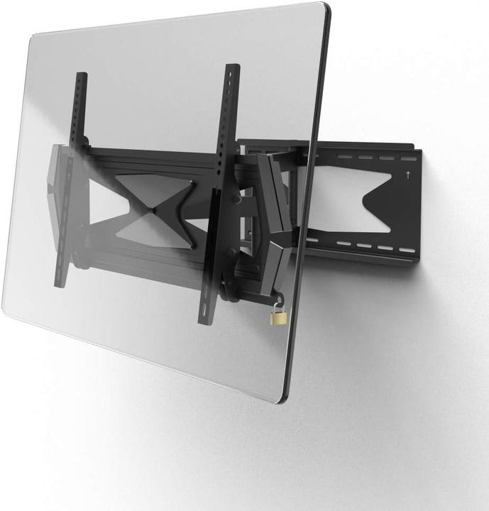 Image du produit Hama Support TV mural, pivotant, inclinable, antivol, 203 cm (80"), 40 kg (Mur, 40 kg, 37" - 80")