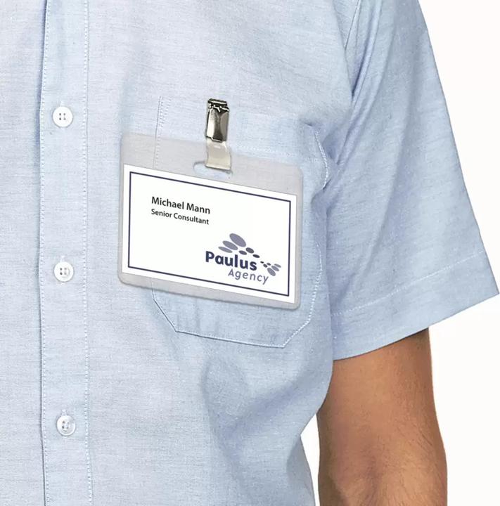 Actual product image HERMA Name badges A4