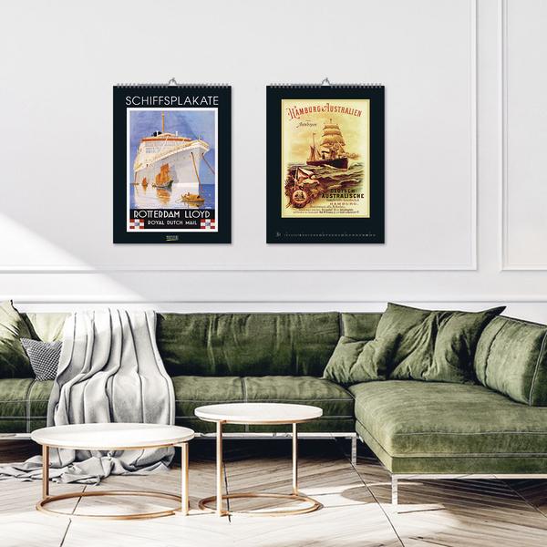 Produktbild Kalender Schiffsplakate 48x64cm (48 x 64 cm)