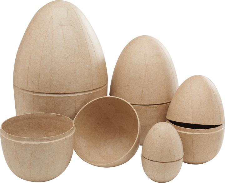 Actual product image Décopatch Paper mache egg boxes