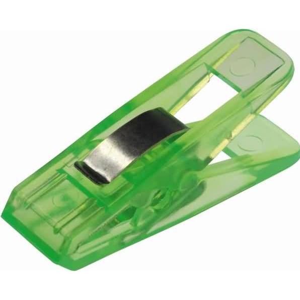 Laurel, Büroklammer, Briefklemmer Multi Clip Taifun 15x50mm VE=100 Stück kristallgrün (1 x)