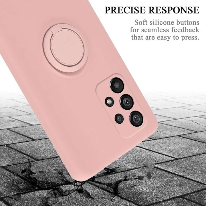 Image du produit Cadorabo TPU Liquid Ring Silicone Case Case pour Samsung Galaxy A73 5G (Samsung Galaxy A73 5G)