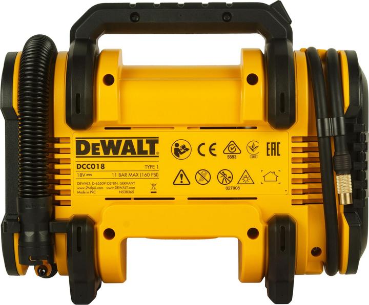 Productafbeelding DeWalt XR DCC018N-XJ (11 bar, 14.70 l)