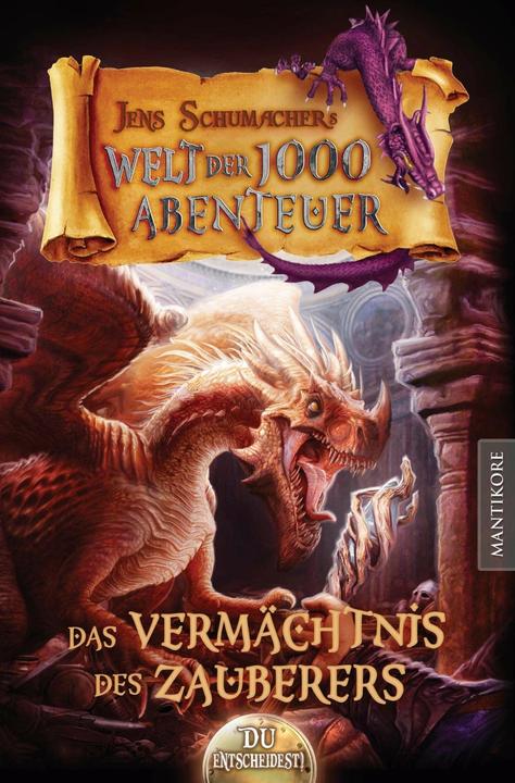 Produktbild Die Welt der 1000 Abenteuer - Das Vermächtnis des Zauberers (Deutsch, Jens Schumacher, 2016)