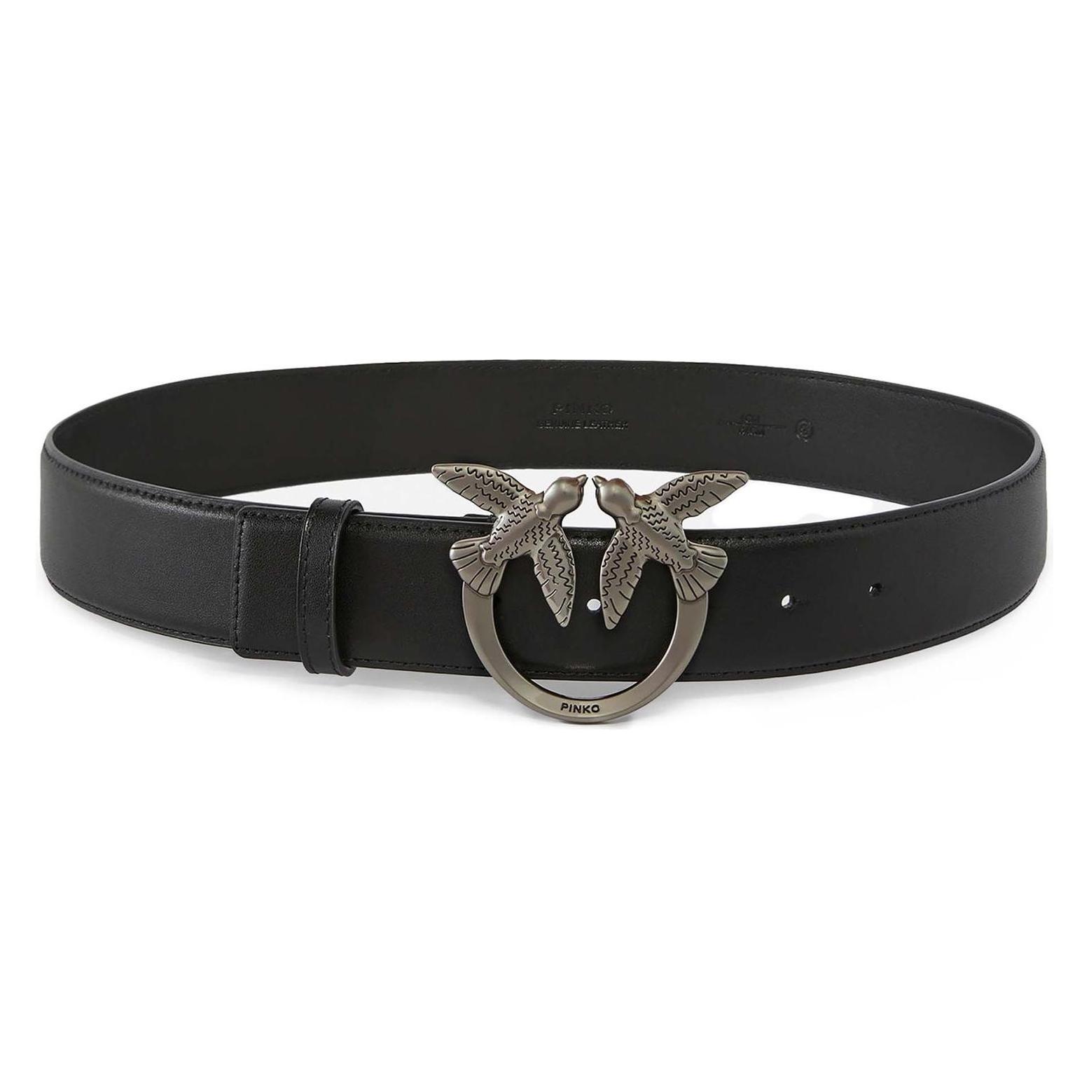 Pinko, Damen, Gürtel, Love Berry H4 Belt, Schwarz, (95)