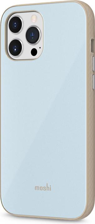 Image du produit Moshi iGlaze Slim Hardshell Case - Étui pour iPhone 13 Pro Max (système SnapTo) (Bleu Adriatique) (Apple iPhone 13 Pro Max)