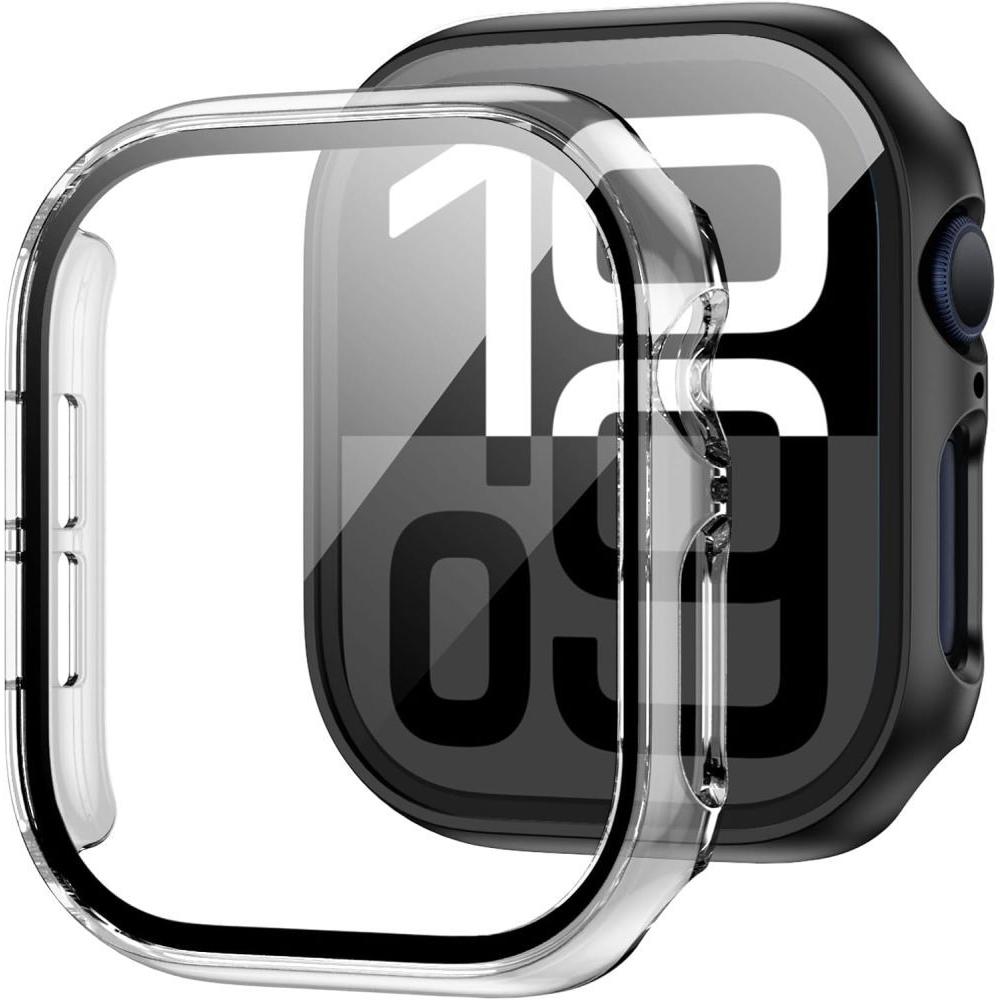 Tech-Protect Defense360 Tempered Glass Case, Smartwatch Zubehör, Transparent