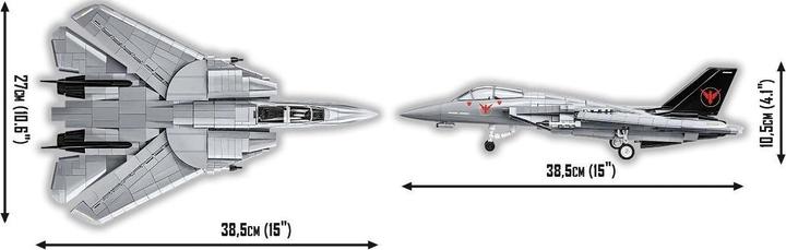 Actual product image Cobi Top Gun F-14A Tomcat