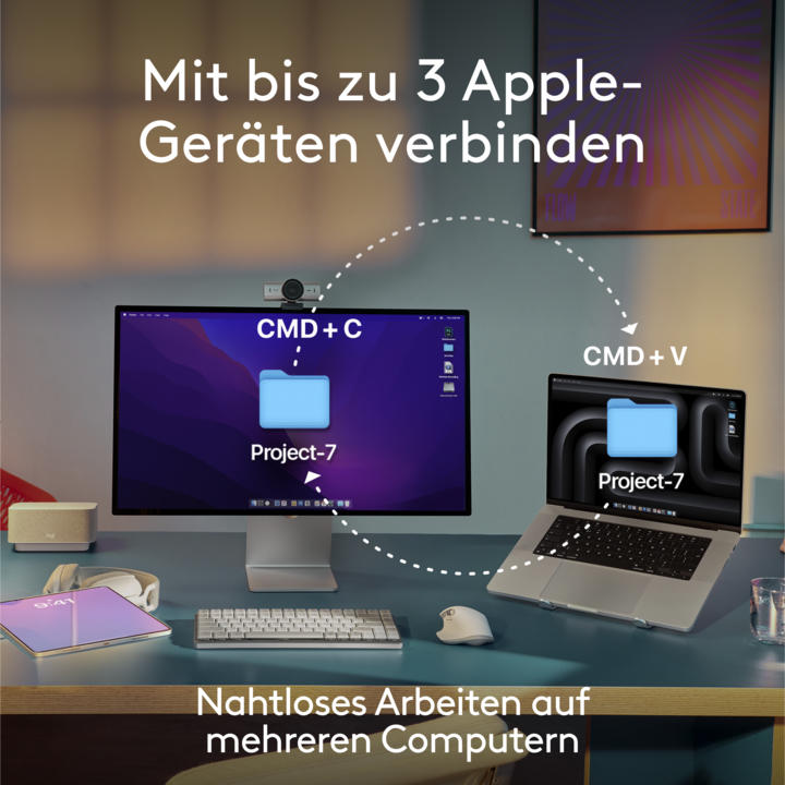 Produktbild Logitech MX Keys S for Mac (DE, Kabellos)
