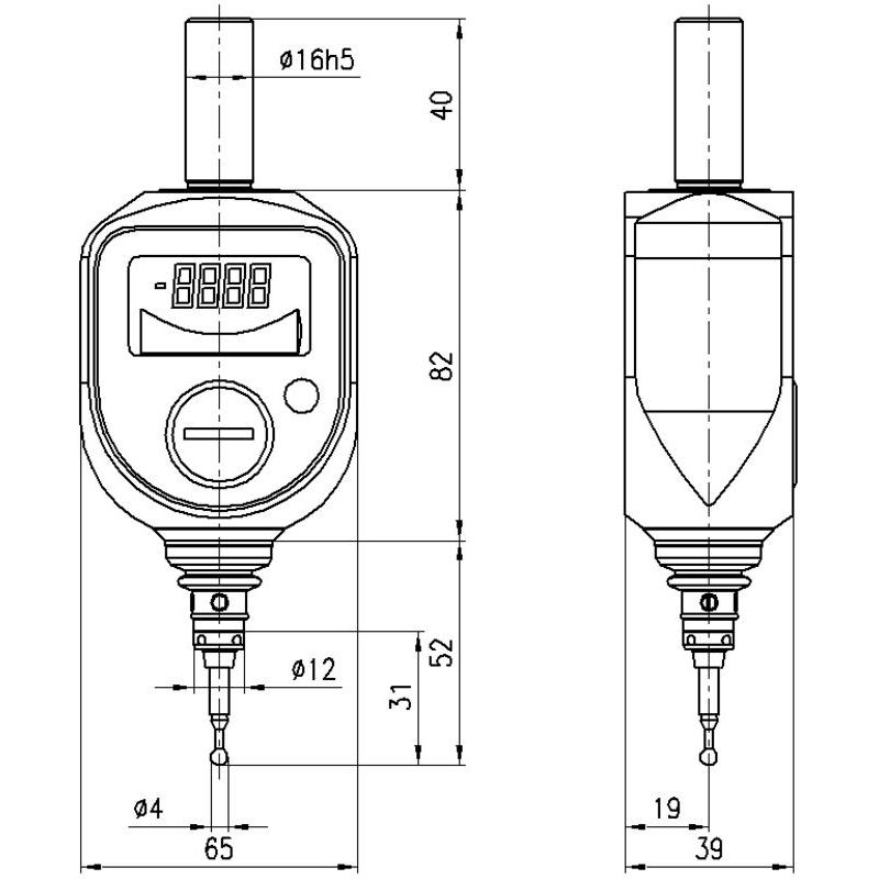 Thumbnail - Mahr, Messlehre, 3D-Kantentaster 802EW - IP65