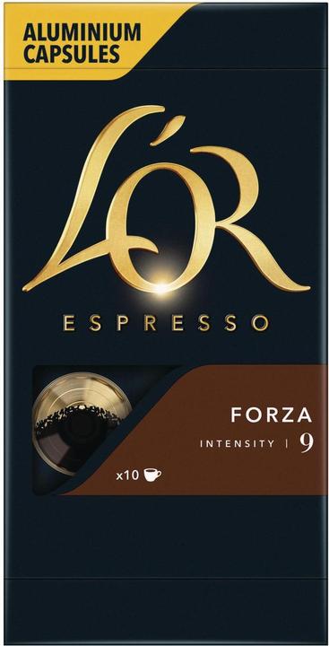 L’OR Espresso Capsules de café Espresso Forza 10 pièces (10 x Port.)