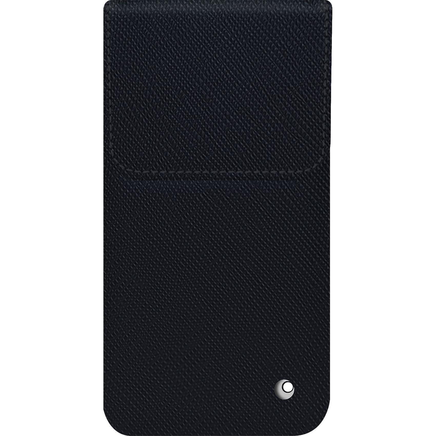 Noreve Lederschutzhülle (Apple iPhone 16 Pro Max), Smartphone Hülle, Schwarz