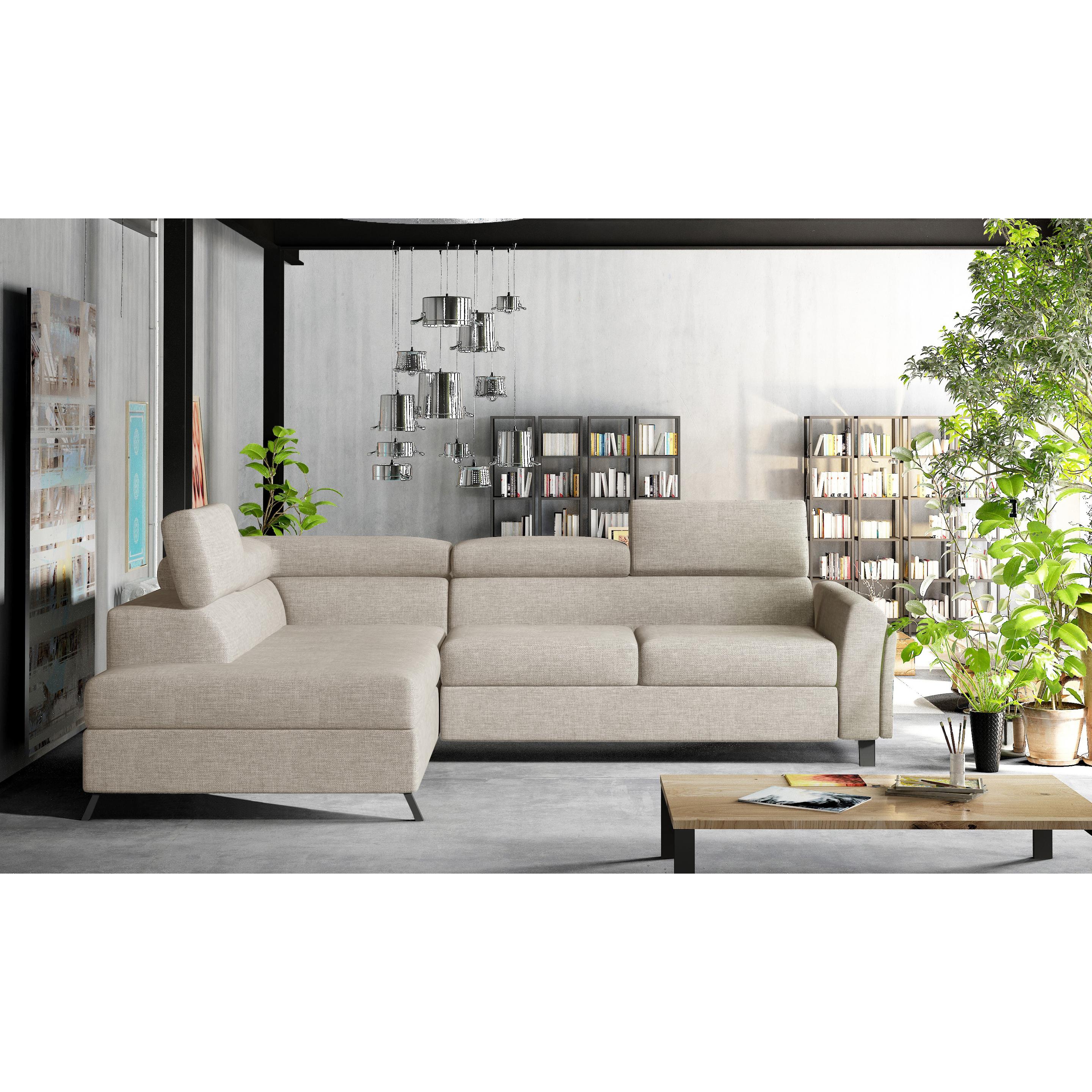 ELTAP, Sofa, Kairos (Ecksofa, 4-Sitzer, Bettsofa)