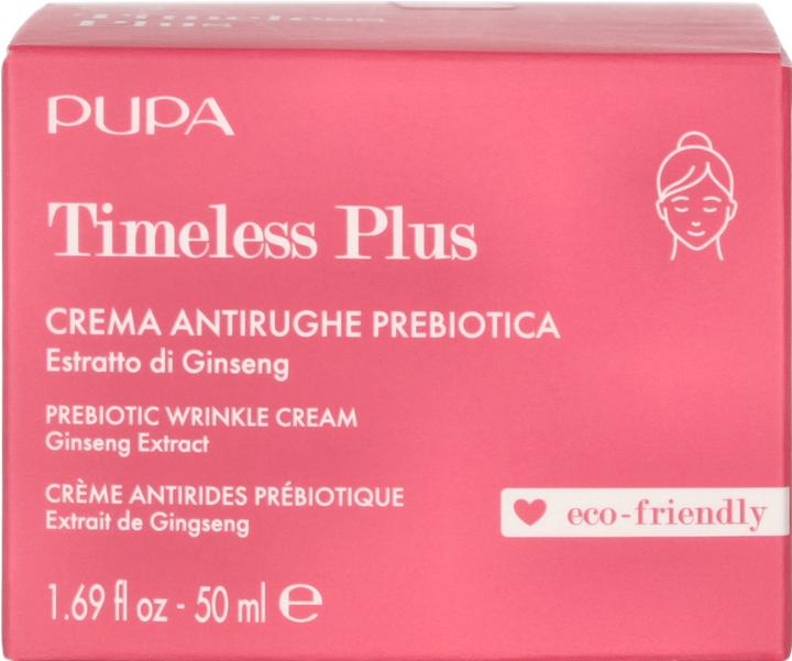 Immagine prodotto Pupa Milano Crema antirughe con prebiotici Timeless Plus (Crema antirughe prebiotica) 50 ml (50 ml)