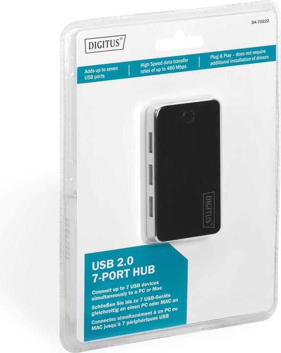 Image du produit Digitus 39788 (USB-A, 7 ports)